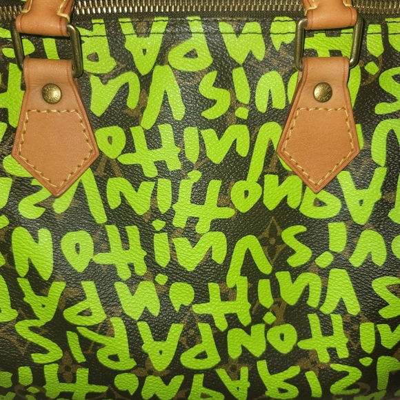 Rare limited edition vintage louis vuitton Graffit handbag - Picture 6 of 16